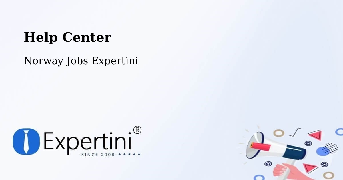 Help Center – Sandane - Norway Jobs Expertini